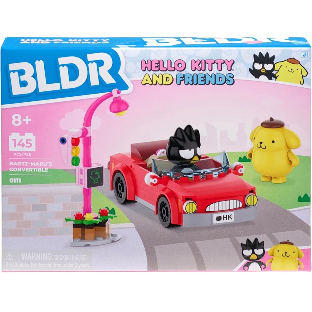 Hello Kitty Red Convertible Building Set - Picture 4 of 7